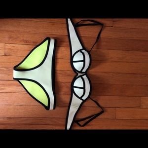 PALE YELLOW TRIANGL BIKINI